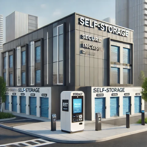 DALL.E-2024-08-12-14.13.51---A-modern-self-storage-facility-with-a-sleek-design-featuring-automated-kiosks-secure-access-points-and-climate-controlled-units.-The-exterior-shoul